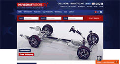 Desktop Screenshot of driveshaftstore.com